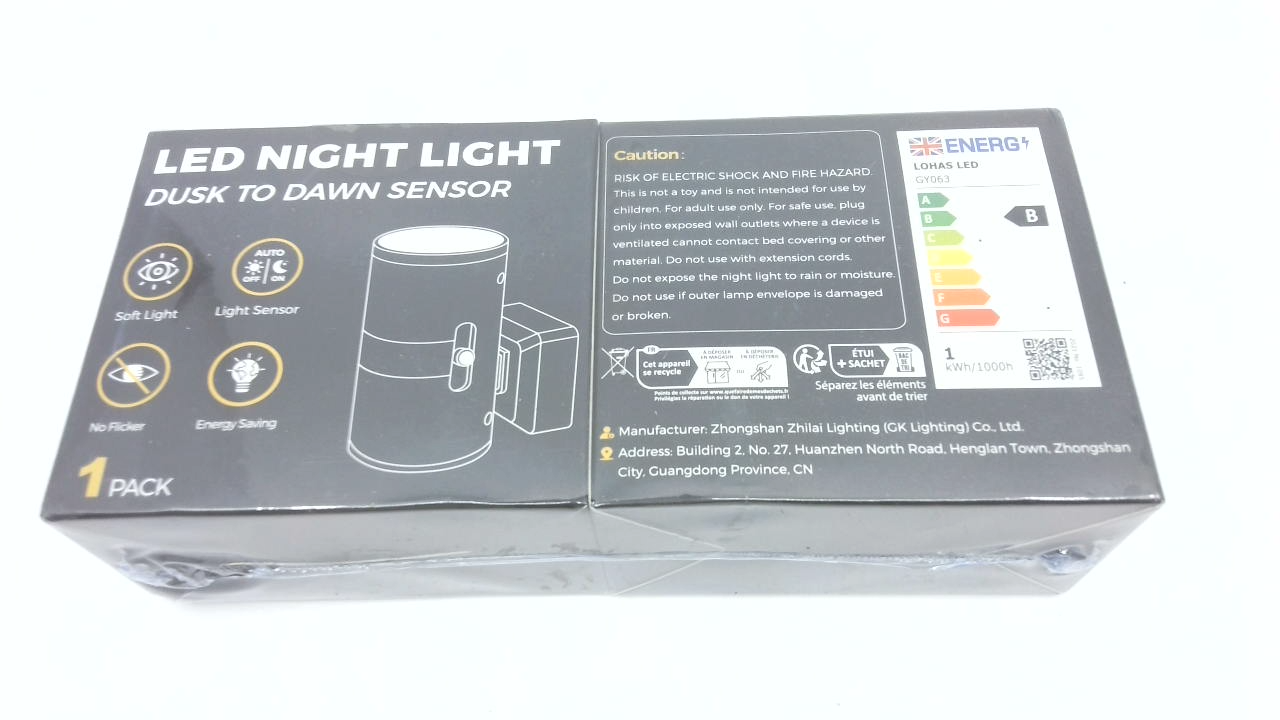 LOHAS-LED NIGHT LIGHT Plug in Wall, Plug in Night Light for Hallway ...