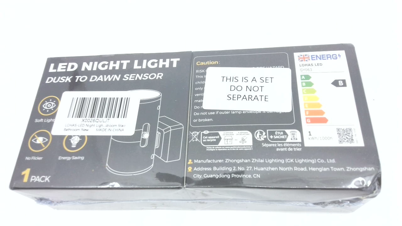 LOHAS-LED NIGHT LIGHT Plug in Wall, Plug in Night Light for Hallway ...